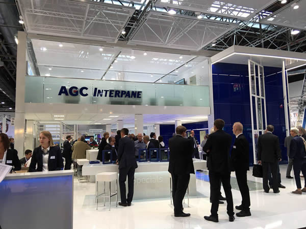 Discuss the latest innovations in glass at the AGC Interpane booth in Hall 10, Stand G30.