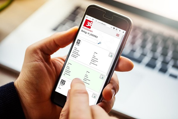 The field service team is also connected to the digitalised company via an App. Photo: 3E Datentechnik GmbH 