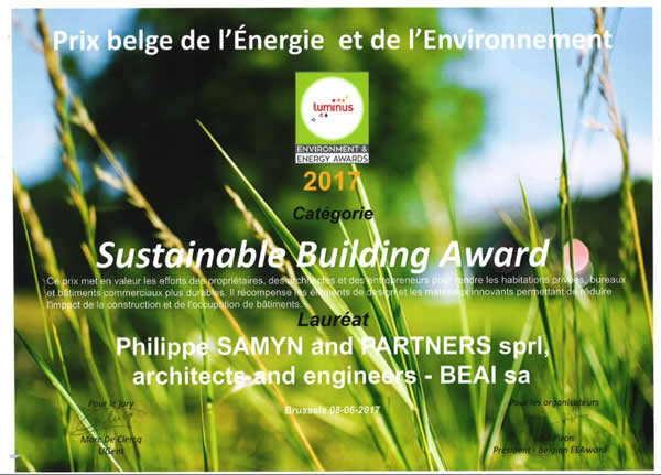 AGC Glass Building receives Sustainable Building Award