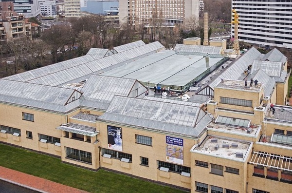 Figure 10: Drone view of atrium roof