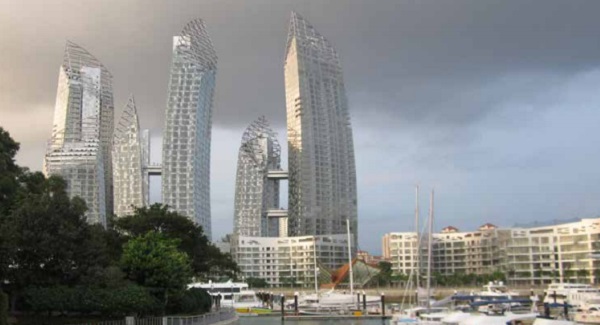 Figure 20 Reflections at Keppel Bay Location Singapore Architect Studio Daniel Libeskind, DCA Architects Pte. Ltd. Completion 2011