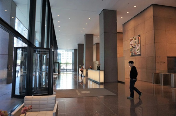 Figure 2. CME Lobby before.