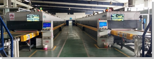 Company Name: Fujian Xinfuxing Glass Co., Ltd.; Machine: Continuous Glass Tempering Furnace