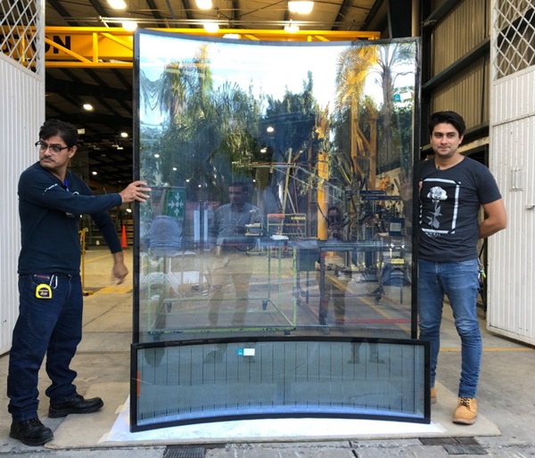 Photo 3: 2100 Penn Mock-up Glass.
