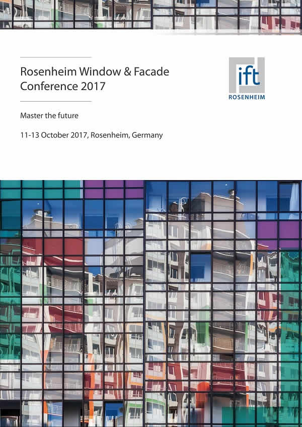 The Rosenheim Window Conference 2017 provides competent first-hand information on the most important trends in the window and facade industry | Photo: ift Rosenheim