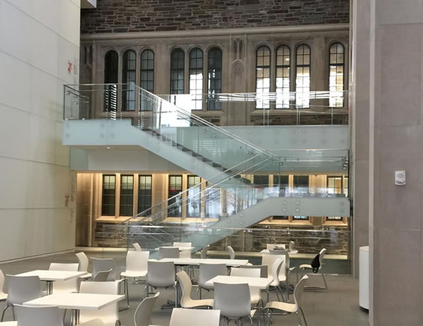 SC Railing Company was selected to provide over 3,300 feet of ornamental railing for this Princeton University project.