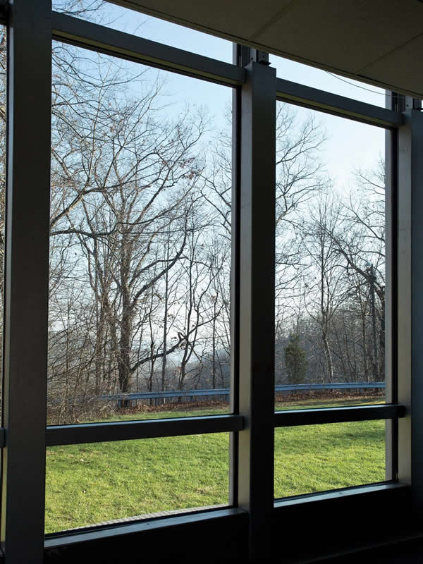 With interior reflectance of only 16%, Solarban R77 glass offers crisp, lively views of the outdoors and enables daylighting that has a natural and neutral appearance.