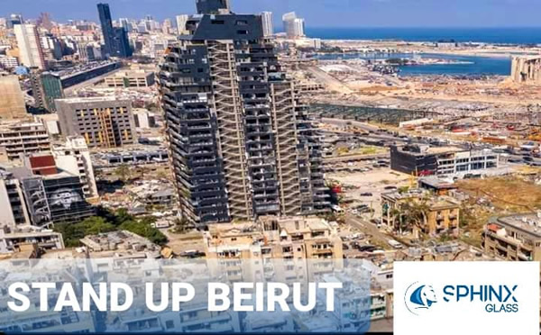 Sphinx Glass is supporting Beirut