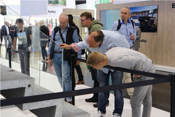 Unique glass stairs introduced at glasstec in Dusseldorf