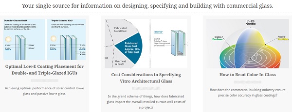 Vitro Architectural Glass adds three topics to online Glass Education Center