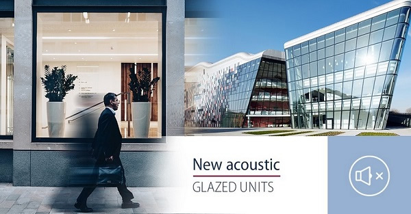 114 acoustic glazed units in PRESS GLASS' offer