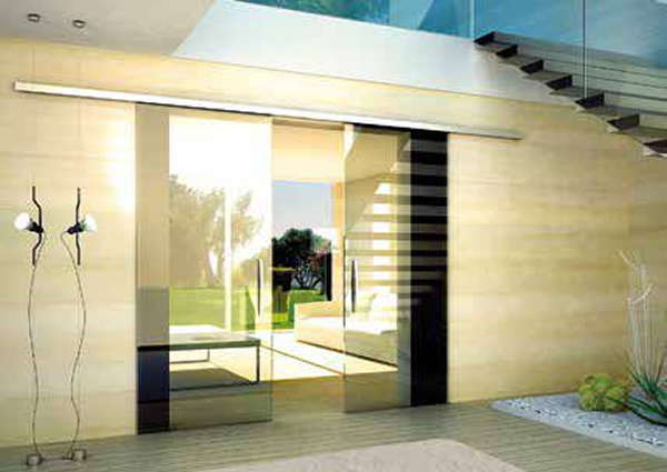 Colcom introduces FLO, a new sliding system with spandrel panel, for glass doors