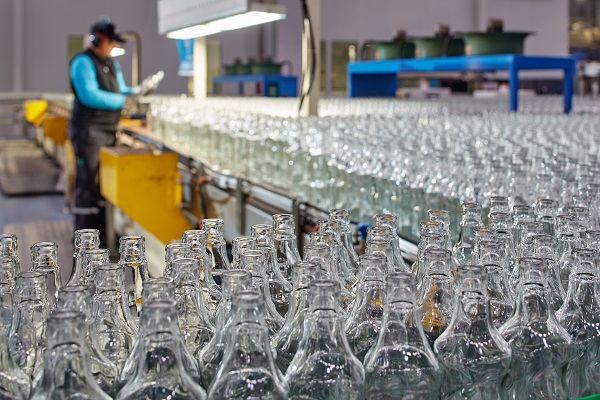 glass packaging production