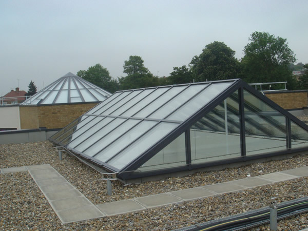 Innovative rooflights for a ground-breaking school