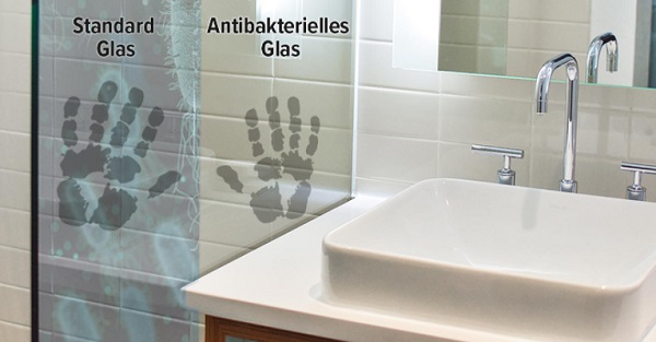 Image 4: With silver ions embedded in the glass using laser technology, germs and bacteria have no chance of survival. Suitable for application in any environment where hygiene is of the utmost importance.