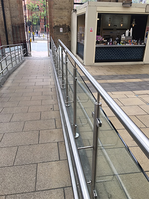 TUFWELL INSTALLS STYLISH NEW GLASS BALUSTRADE SYSTEM AT LEICESTER TRAIN STATION