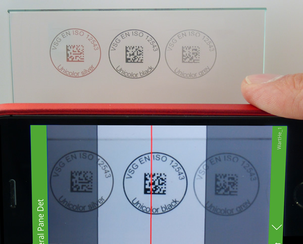 All you need is a scan to uniquely identify even a piece of glass on the construction site, reorder exactly the same piece or retrieve a fire protection certificate.