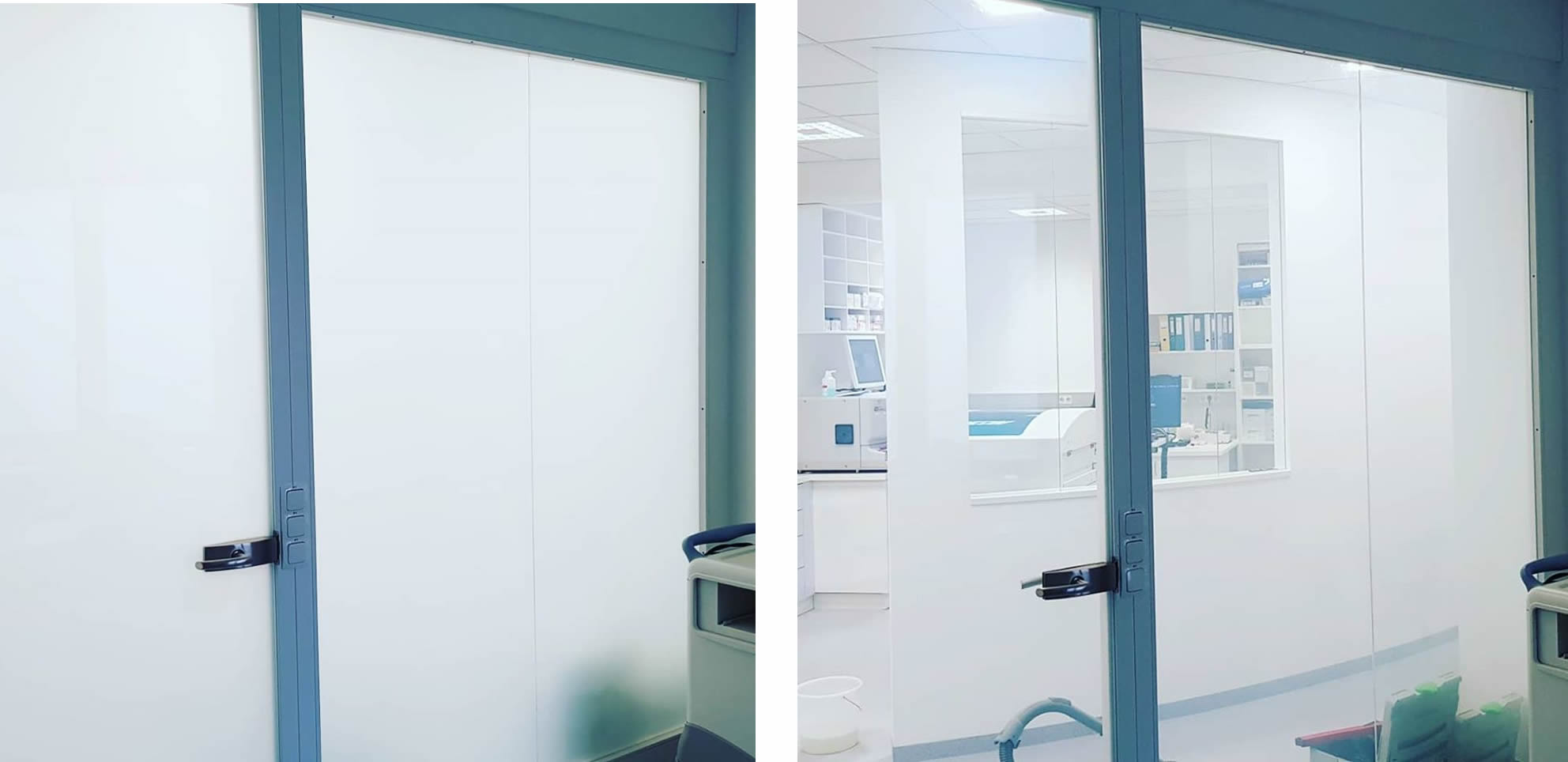 Switchable privacy smart glass