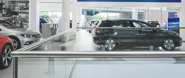 Q-railing project: Inchcape West London Volkswagen
