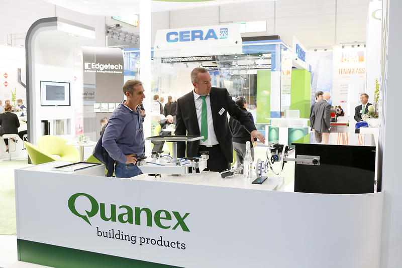 Quanex presenting its Super Spacer® TriSealTM Premium Plus.