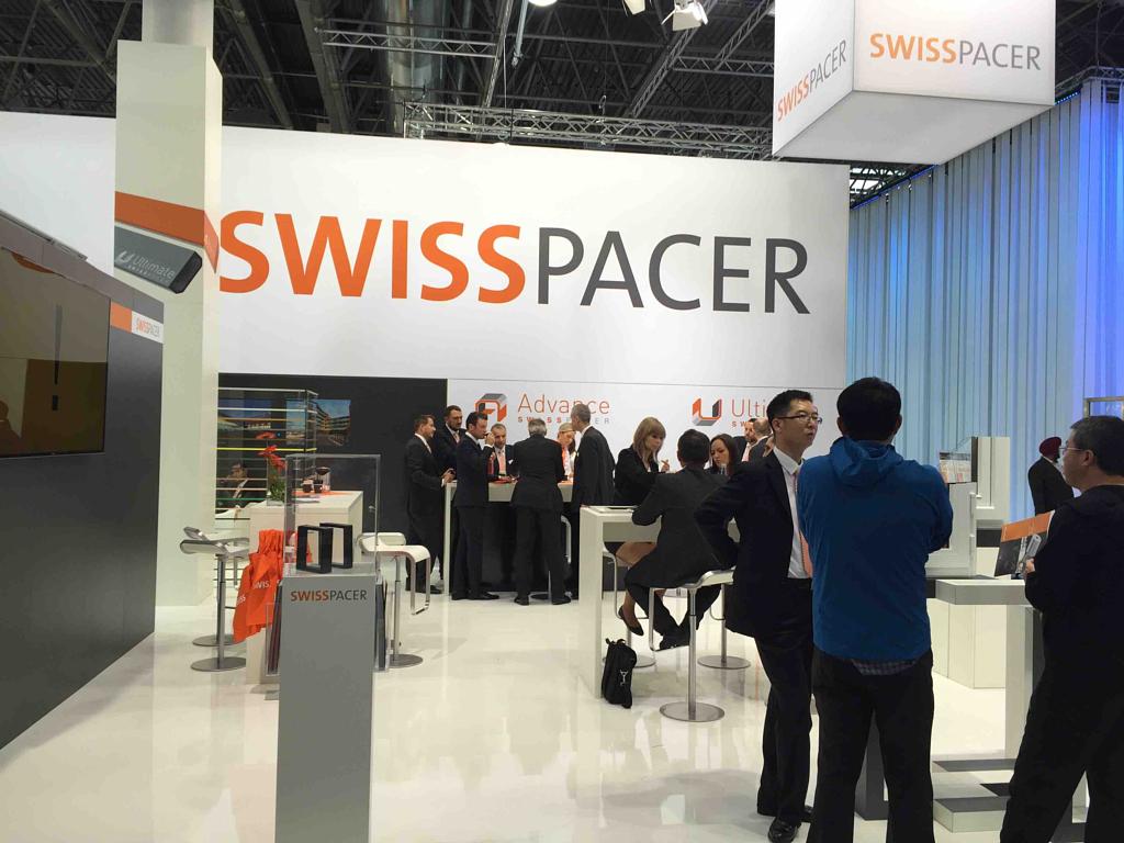 swisspacer launching a new product at the exhibition in Hall 11, Stand G42. 