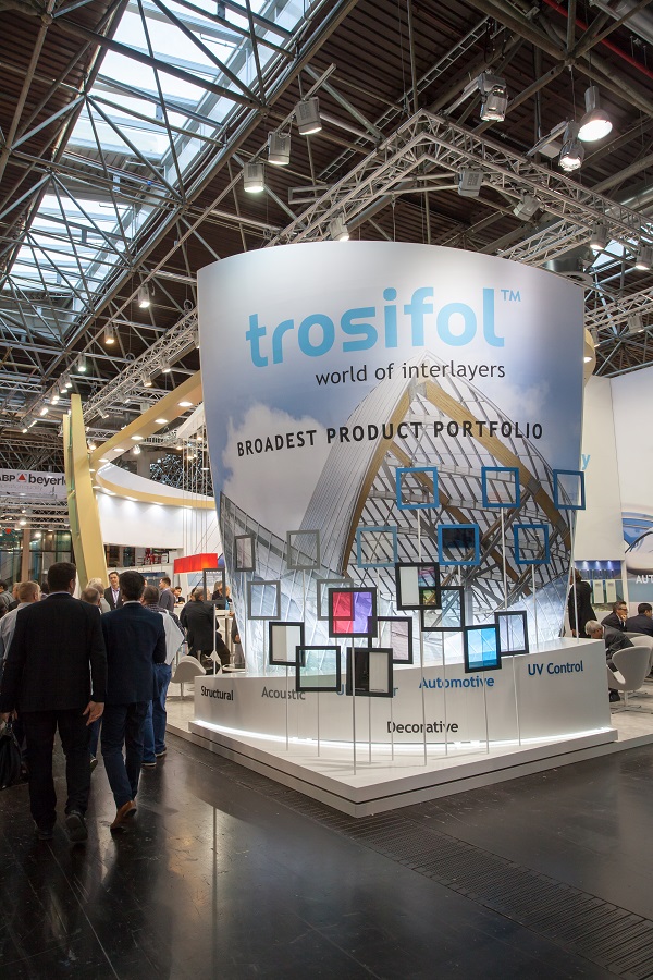 Trosifol® stand at “glasstec 2016” in Düsseldorf
