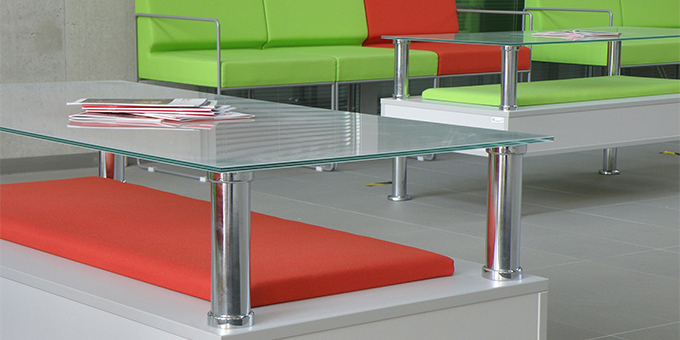 Toughened glass table top protectors