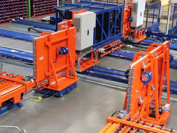 HEGLA SortJet Sorting system for continuous glass flow to the cutting lines