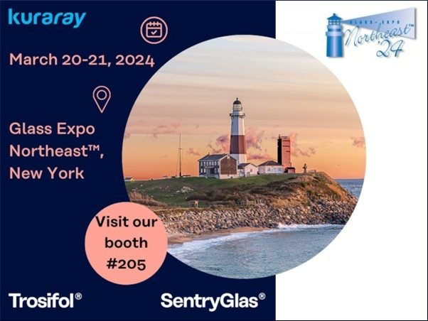 Kuraray to Showcase Cutting-Edge Interlayer Solutions at Glass Expo Northeast™ '24