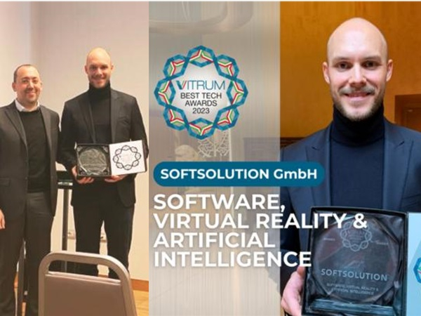 Triumph at Vitrum 2023: BEST TECH AWARD Goes to Softsolution!