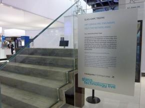 Unique glass stairs introduced at glasstec