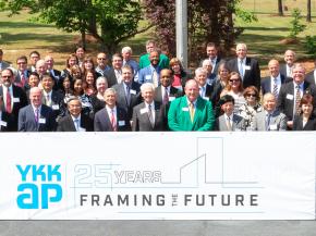  YKK AP America Inc. Celebrates 25 Years in the United States Glass Industry