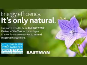 EPA Recognizes Eastman with 2017 ENERGY STAR® Partner of the Year