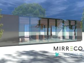 Display Unit: A conceptual design of a Mirreco micro home incorporating ClearVue window technology