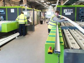 Quadruple cutting and machining centre investment at TruFrame