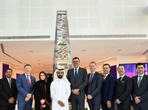 Six Construct (BESIX) to build the 339 metre high, 78-storey Uptown Tower in Dubai