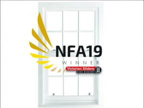 Victorian Sliders Named Glazing’s Best Vertical Sliding Window Company In NFA 2019