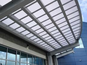 Duo-Gard’s Translucent Canopy Complements New Frank J. Gargiulo Campus