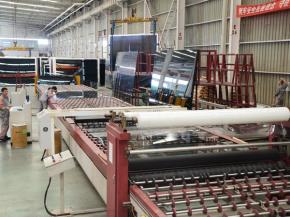 The First Fully Automatic Coating Production Line of NorthGlass Has Been Started