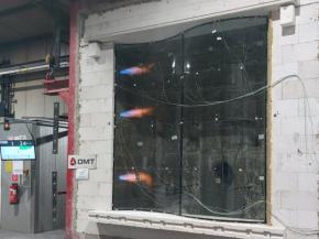 Successful fire test of POLFLAM BR EI 30 curved glass