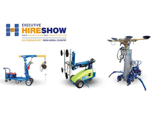 Hird announces new machines for Executive Hire Show