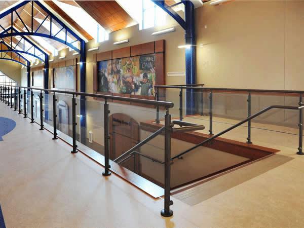 Hollaender’s Interna-Rail® VUE Aluminum Railing System Enhances Boone County Enrichment Center