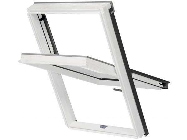 New white painted roof window is a more profitable alternative for builders