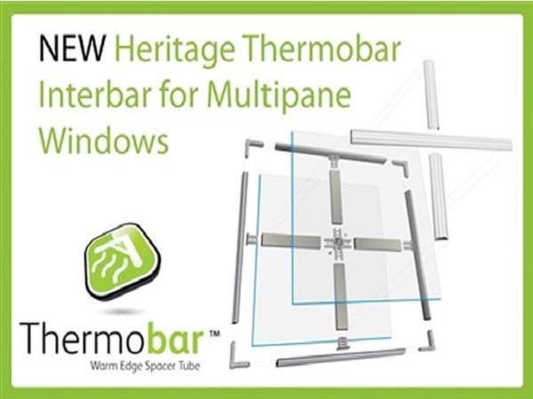 New Heritage Thermobar Interbar for Multipane Windows