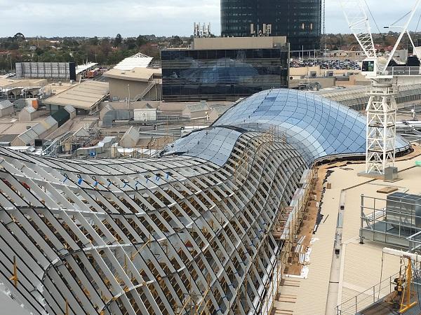  Chadstone gridshell - latest progress pics