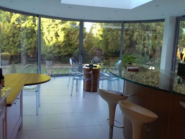 Curved Glass Doors in Epping Forest