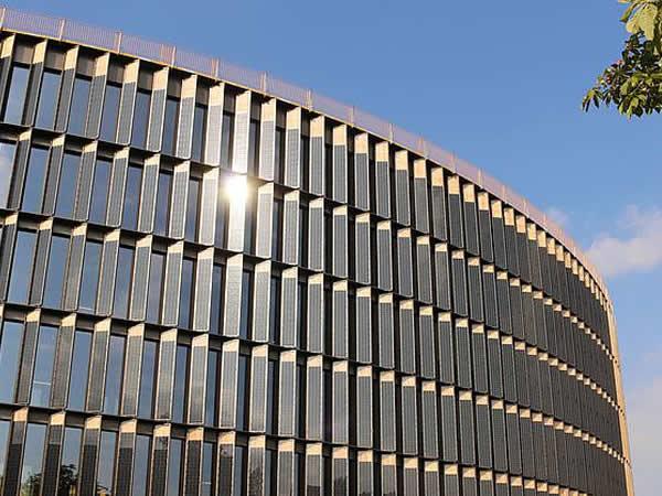 a2-solar designs solar modules for one of Europe's largest solar glass facades