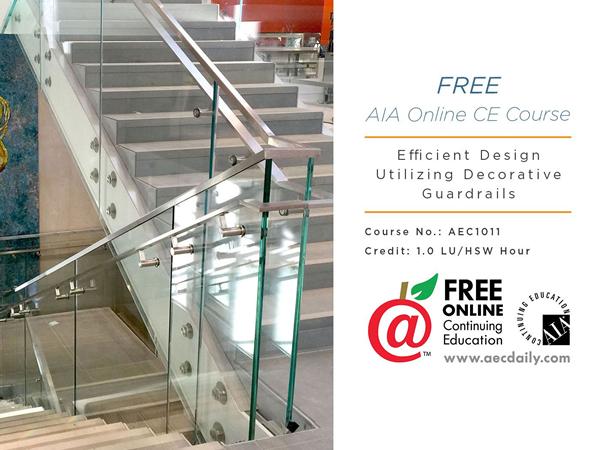 SC Railing Company Sponsors AEC Daily Course on Guardrail Design