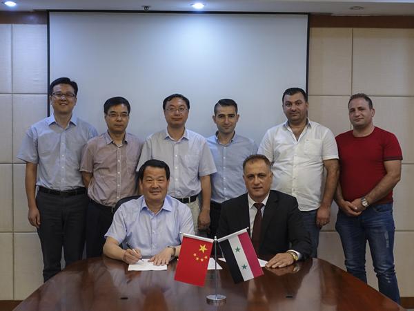CTIEC Signs General Contract of Syrian 400t/d Float Glass Line