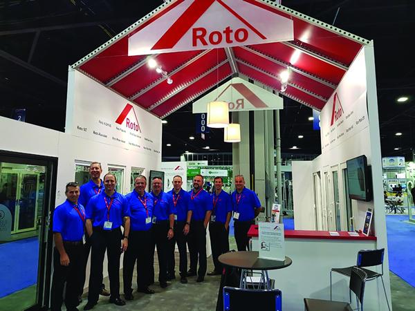 Roto North America at GlassBuild America 2017